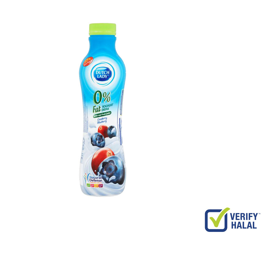 Dutch Lady dky 0% fat cranberry Blueberry 700g (9556166032986)